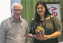 Le caissier central Alois Bucher et celle qui lui succède Viviane Mumenthaler.